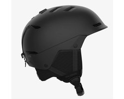 Salomon Skihelm - Unisex - Husk - Snowboard Helm - Wintersport bescherming - Zwart - 53-56