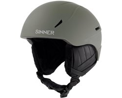 Sinner CREST skihelm - Mos Groen - Maat M