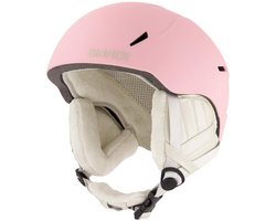 SINNER Crest Unisex Skihelm - MATTE LIGHT PINK - Maat S, 50-54 cm