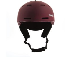 SINNER - KAISER Unisex Skihelm - MATTE BURGUNDY - Maat M, 55-58 cm