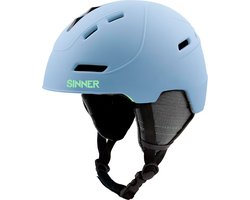 Sinner - Silverton - Skihelm - Matte Lichtblauw - Maat - M