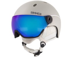 Sinner Titan Visor Skihelm Met Vizier - Grijs