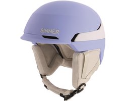 SINNER - ZERMATT Unisex Skihelm - MATTE LIGHT BLUE - Maat M, 55-58 cm