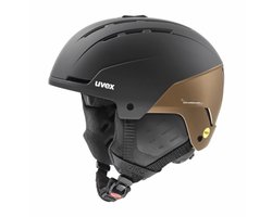 Skihelm Uvex Stance Mips Black Brown Matt-51 - 55 cm