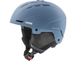 Skihelm Uvex Stance Stone/Blue Matt-54 - 56 cm