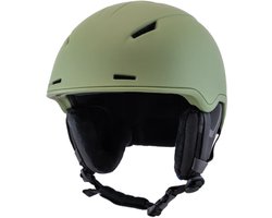 Slokker Mondo Skihelm | Green Soft Touch | Maat: 56 - 58 cm