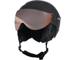 STX SNOW STX Helmet Visor Junior Black Unisex Skihelm - Black - Maat S - 54-56 CM