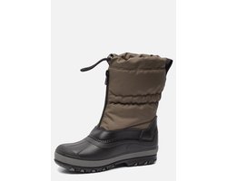 Antarctica - Winterlaarzen met ritssluiting voor kinderen - AN 1363 - Khaki - maat 25-26EU