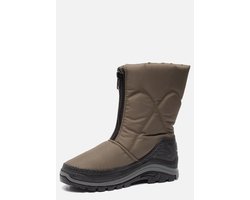 Antarctica - Winterlaarzen met ritssluiting voor kinderen - AN 2201 - Khaki - maat 33EU