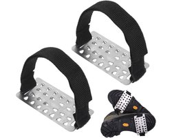 Antislip IJzers voor Schoenen - Crampons voor Wandelen in Sneeuw en IJs