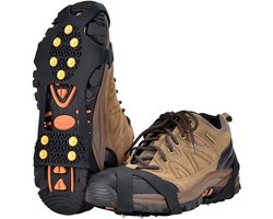 Antislip Spikes Voor Schoenen & Laarzen - Tijgervormige Spikes Voor IJs & Sneeuw - Anti-uitglijd Schoenaccessoires Voor Winter-1 paar-M
