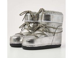 British Knights - Blizzard Dames Veter Boot - Maat 41 - Zilver - Vrouwen Schoenen