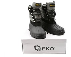 GEKO Winterlaarzen - Waterdicht - Antislip - Maat 39-46 - Zwart