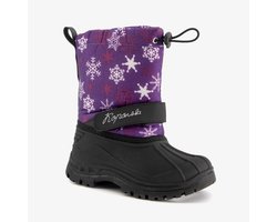 Gevoerde kinder snowboots paars - Maat 31 - Moonboots