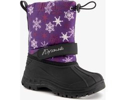 Gevoerde kinder snowboots paars - Maat 33 - Moonboots