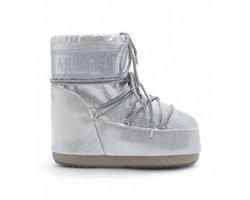 MOON BOOT Icon Low Glitter Boots Dames - Bruin - Maat 39/41