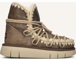 Mou Bounce Boot Scoubidoo Lace Sp Boots Dames - Bruin - Maat 41