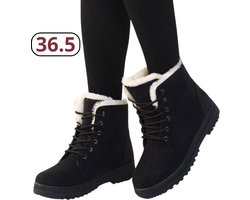 Nivard Sneeuwschoenen Voor Dames - Snowboots - Wintersport Sneeuwboots - Ski Gadgets - Maat 36.5 - Zwart