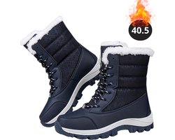 Nivard Snowboots - Sneeuwschoenen - Sneeuwboots - Dames - Wintersport - Ski - Skischoenen - Zwart - 40.5 - Laarzen