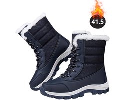 Nivard Snowboots - Sneeuwschoenen - Sneeuwboots - Dames - Wintersport - Ski - Skischoenen - Zwart - 41.50- Laarzen