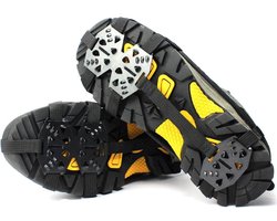 Sneeuwijzers Anti - Snowsteps - Antislipzooltjes - 24 - Tanden Ijsgrijpers, Schoenenantislipspikes, Geschikt voor mannen, vrouwen en winterwandelen