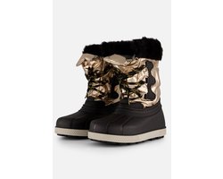 Snow Fun Snowboots goud Synthetisch - Dames - Maat 35