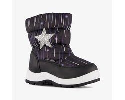 Snowfun kinder snowboots met print zwart - Maat 26 - Moonboots