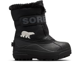Sorel CHILDRENS SNOW COMMANDER™ BOOT Youth Unisex Little Snowboots - Black, Charcoal - Maat 30