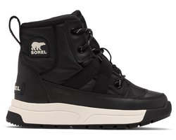 Sorel YOUTH WHITNEY™ III MID WP Unisex Snowboots - Black, Sea Salt