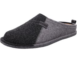 Stille Heren Pantoffels met Antislip Zool - Comfortabele Huis-schoenen van Vilt