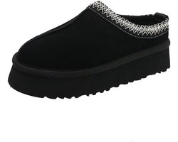 Warme Platform Snowboots Dames met Dikke Voering - Comfortabele Winter Slipper Laarzen