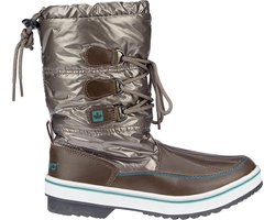Winter-grip Snowboots Sr - Glossed Trotter II - Donker taupe/Smaragd/Beige - 37