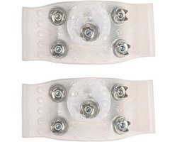 Winter Schoenspijkers – 2 Stuks Anti-slip Grijpers voor Wandelen, Sneeuw & Trekking